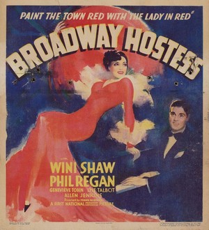 Broadway Hostess (1935) - poster