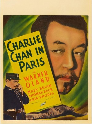 Charlie Chan in Paris (1935) - poster