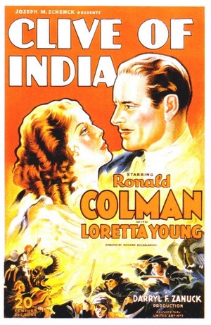 Clive of India (1935) - poster