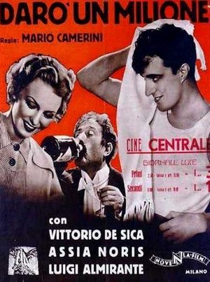 Darò un Milione (1935) - poster