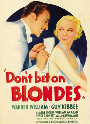 Don't Bet on Blondes (1935) - poster