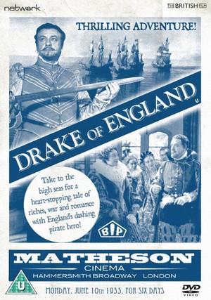 Drake of England (1935) - poster