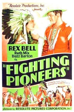 Fighting Pioneers (1935) - poster