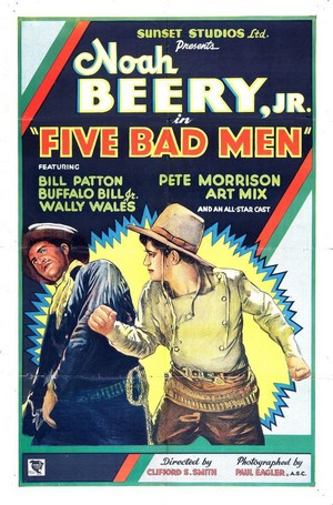 Five Bad Men (1935) - poster