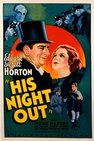 His Night Out (1935) - poster