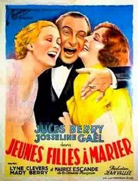 Jeunes Filles à Marier (1935) - poster