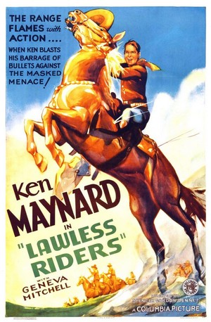 Lawless Riders (1935) - poster