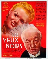 Les Yeux Noirs (1935) - poster