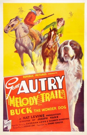 Melody Trail (1935) - poster