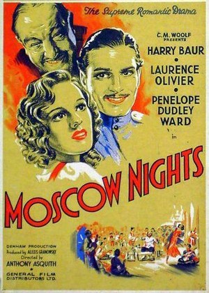 Moscow Nights (1935) - poster