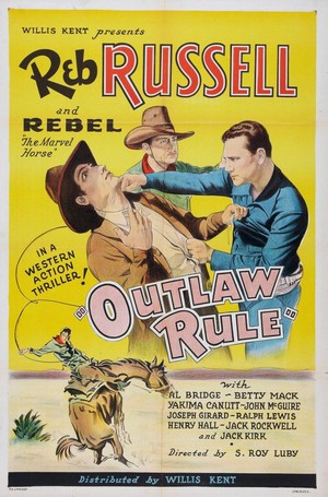 Outlaw Rule (1935) - poster