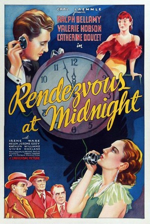 Rendezvous at Midnight (1935) - poster