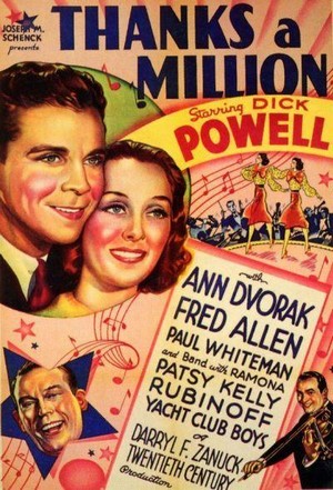Thanks a Million (1935) - poster