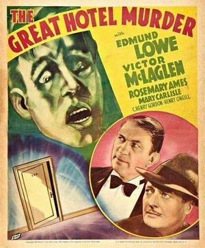 The Great Hotel Murder (1935) - poster