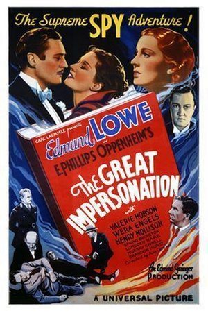 The Great Impersonation (1935) - poster