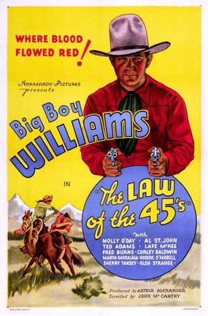 The Law of 45's (1935) - poster
