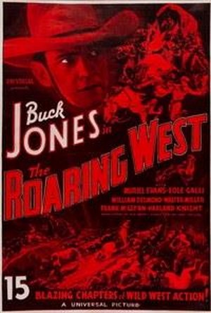 The Roaring West (1935) - poster