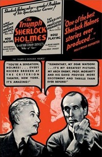 The Triumph of Sherlock Holmes (1935) - poster