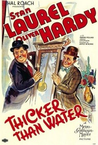 Thicker Than Water (1935) - poster