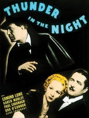 Thunder in the Night (1935) - poster