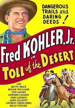 Toll of the Desert (1935) - poster