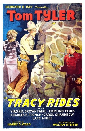 Tracy Rides (1935) - poster