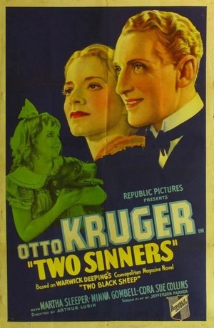 Two Sinners (1935) - poster