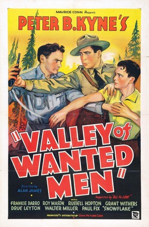 Valley of Wanted Men (1935) - poster