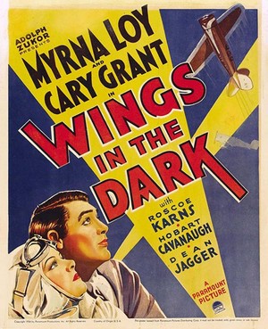 Wings in the Dark (1935) - poster