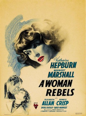 A Woman Rebels (1936) - poster