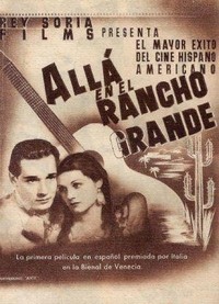 Allá en el Rancho Grande (1936) - poster