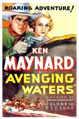 Avenging Waters (1936) - poster