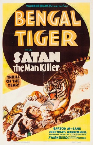 Bengal Tiger (1936) - poster