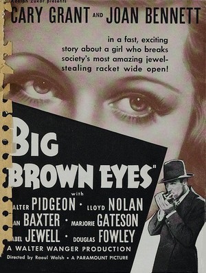 Big Brown Eyes (1936) - poster