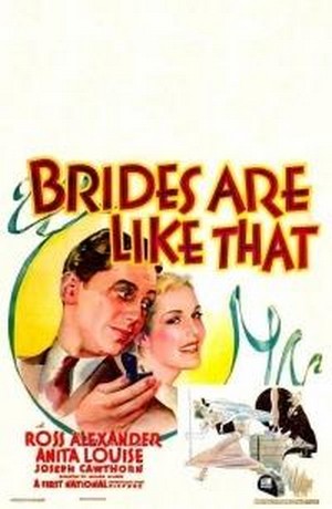 Brides Are like That (1936) - poster