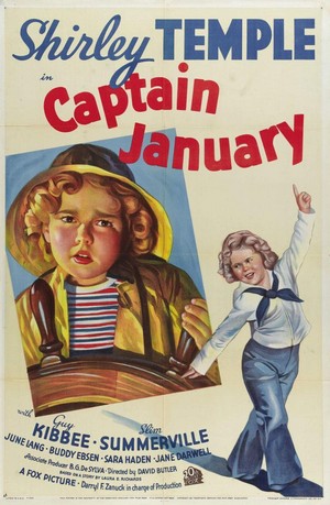 Captain January (1936) - poster