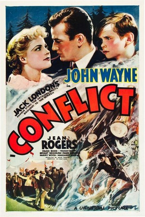 Conflict (1936) - poster