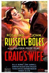 Craig's Wife (1936) - poster