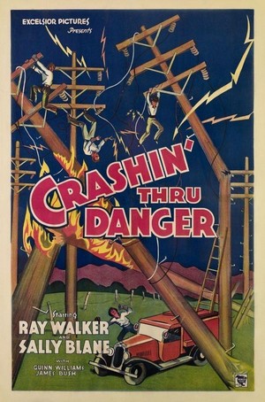 Crashing through Danger (1936) - poster