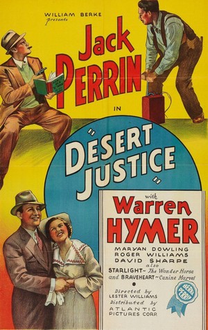 Desert Justice (1936) - poster