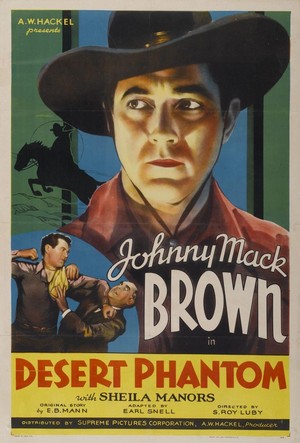 Desert Phantom (1936) - poster