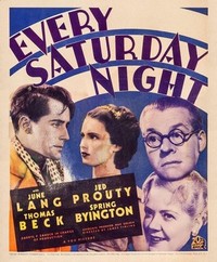 Every Saturday Night (1936) - poster