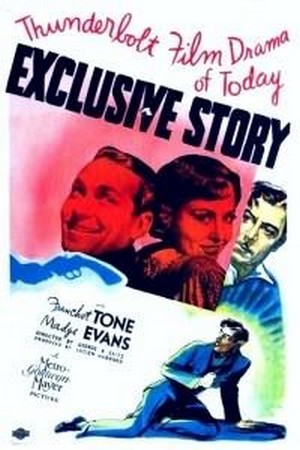 Exclusive Story (1936) - poster