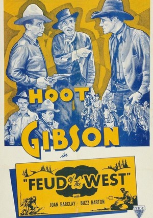 Feud of the West (1936) - poster