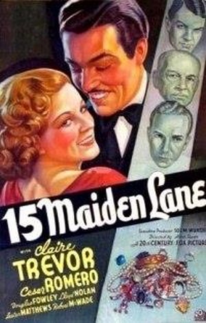 Fifteen Maiden Lane (1936) - poster