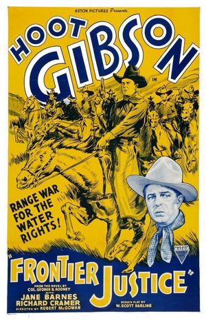 Frontier Justice (1936) - poster