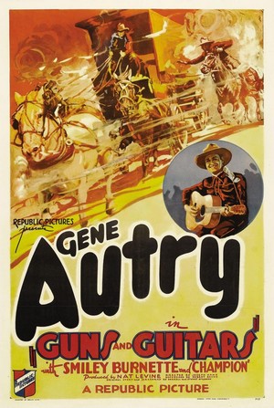 Guns and Guitars (1936) - poster