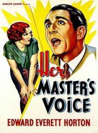 Her Master's Voice (1936) - poster