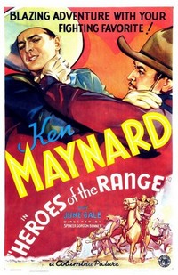 Heroes of the Range (1936) - poster