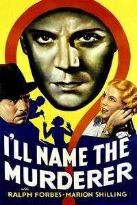 I'll Name the Murderer (1936) - poster